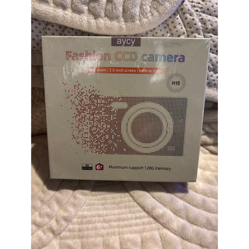 Acycy H15 Fashion CCD Camera 48 Mega Pixels 2.5 Inch Screen Maximum Support